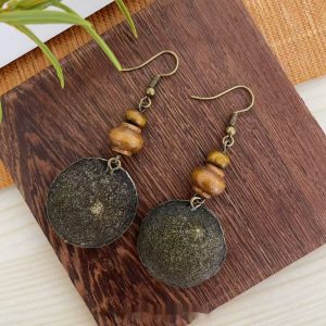Natural Herbal Plant Fruit Earrings